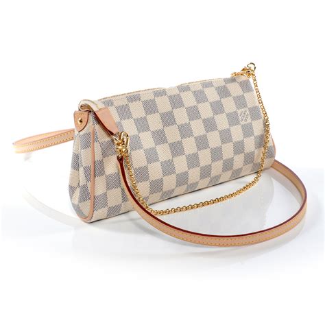 lv eva clutch review|damier azur eva clutch.